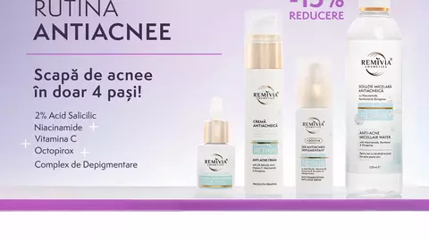 Tratament Acnee din laboratorul Remivia Cosmetics