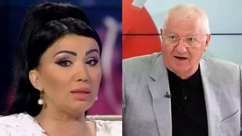 Adriana Bahmuțeanu, scandal cu Mitică Dragomir la TV: „Vrei să îi iei pensia lui Prigoană”. De la ce a pornit conflictul