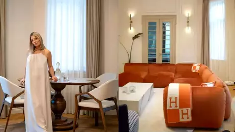 Imagini din casa în care stă Ana Baniciu. A renovat locuința primită moștenire de la bunici