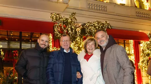 Nicu Bocancea a transformat atelierul Iris în „The Christmas House”