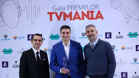 PRIMA SPORT și CINEMARATON, recunoscute pentru performanța lor în televiziune la Premiile TV Mania 2024