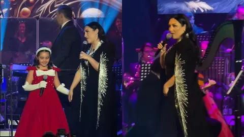 Promisiunea pe care Eva Măruță i-a făcut-o mamei sale pe scenă, la concertul de Crăciun. Andra nu s-a abținut: „Suntem asigurați! Viitorul sună bine!”