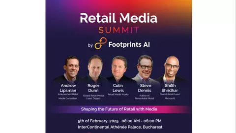 Footprints AI organizează Retail Media Summit 2025, primul eveniment din Europa Centrală și de Est dedicat industriei de Retail Media