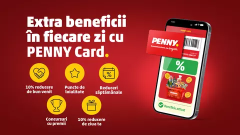 PENNY Card: Economii, reduceri și extra beneficii – Tot ce ai nevoie într-o singură aplicație