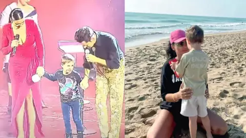 Cum arată Alexandru, fiul Laviniei Pîrva și al lui Ștefan Bănică, la 5 ani. Micuțul este adorabil