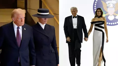 Mesajul de putere transmis de Melania Trump prin ținutele ei la învestirea lui Donald Trump. Prima-doamnă se impune