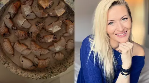 Rețeta de cornulețe cu gem a Elwirei Petre. E un desert rapid și delicios: „Nici nu am apucat să le termin de făcut, că au și dispărut”