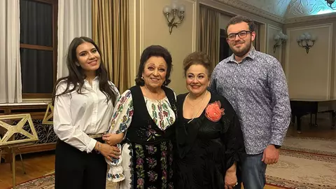 Maria Ciobanu și fiica ei cea mare, Leontina Văduva, reuniune de suflet la Ateneul Român. Reacția publicului a fost copleșitoare