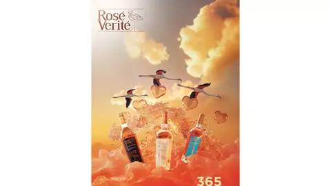 Sărbătorește Ziua Îndrăgostiților cu Rosé Verité de la Beciul Domnesc Compania