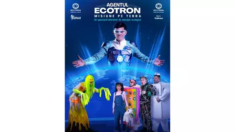 Agentul reciclării ECOTRON este în Misiune pe Terra din martie 2025