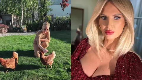 Cum arată grădina Andreei Bănică, unde anul trecut avea găini. Vedeta și-a dorit o curte minimalistă, însă nu i s-a îndeplinit dorința