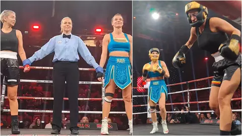 Giulia Anghelescu a vorbit despre experiența trăită în ringul de box. Cum a reacționat soțul ei. „Am fost la toate antrenamentele”