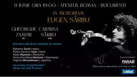 Concert caritabil in memoriam Eugen Sârbu
