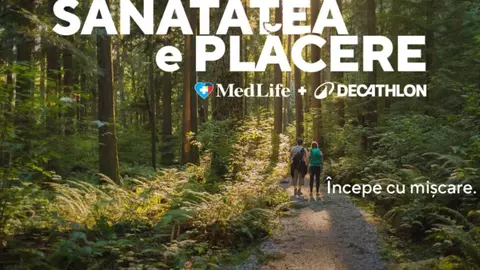 Decathlon și MedLife își unesc forțele pentru o Românie mai sănătoasă și mai activă