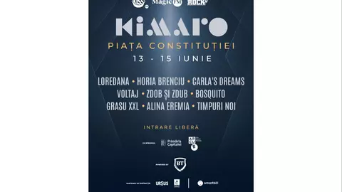 KIMARO vine pentru prima dată în București!  13-15 iunie | Piața Constituției | Intrarea liberă