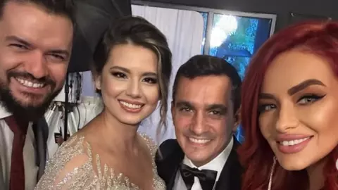 Marian Drăgulescu și Simona Carmen, o nuntă ca în filme: dansul mirilor a emoționat invitații! Ce mesaj a avut pentru ei Larisa Drăgulescu