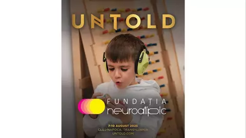 Untold este primul festival din Europa care va avea o lojă senzorială pentru copiii și tinerii cu tulburări de neurodezvoltare în parteneriat cu Fundația Neuroatipic