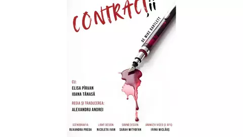 CONTRACȚii de Mike Bartlett, premieră 9G la TNB
