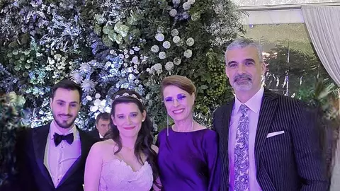 Imagini de la nunta Kirei Hagi, publicate de Aurelian Temișan și Monica Davidescu. Cei doi au fost invitați la eveniment. „Să fiți sănătoși împreună”