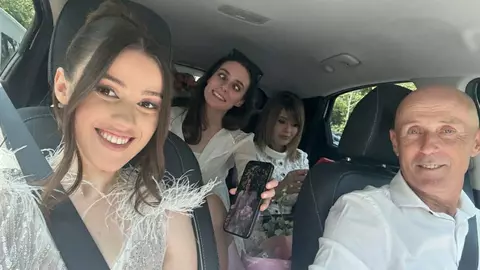 Imagini rare cu fiica lui Mugur Mihăescu. Ivona s-a căsătorit