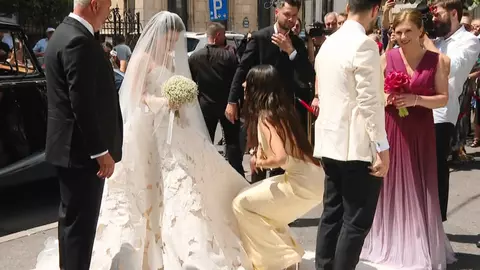 Kira Hagi s-a căsătorit! Fiica „Regelui” Hagi a spus „Da” într-o ceremonie elegantă în inima Capitalei