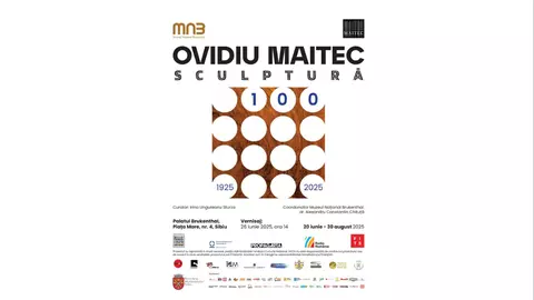 Centenar Ovidiu Maitec: expoziție - eveniment la Muzeul Brukenthal din Sibiu, din 20 iunie 2025