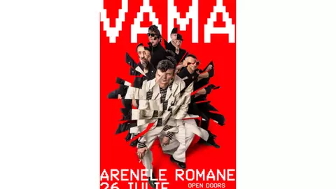 VAMA revine la Arenele Romane pe 26 iulie, pentru un concert de vară memorabil