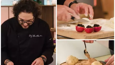 Găluște cu prune, rețeta lui Chef Florin Dumitrescu. Trucul îndrăgitului bucătar pentru un plus de savoare: „Vă învăț o șmecherie...”