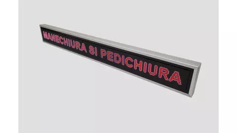 Secretul saloanelor de succes? Reclama LED care atrage toate privirile