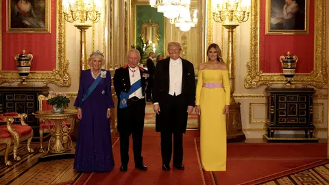 Melania Trump, criticată dur după un detaliu vestimentar bizar la banchetul regal de la Windsor. Ce a atras atenția oamenilor