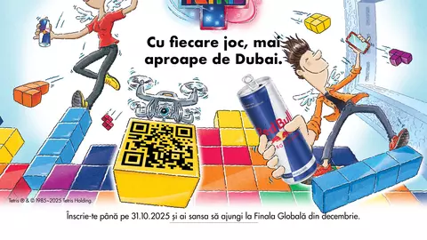 Red Bull Tetris® caută cel mai bun jucător din România: înscrierile sunt deschise!