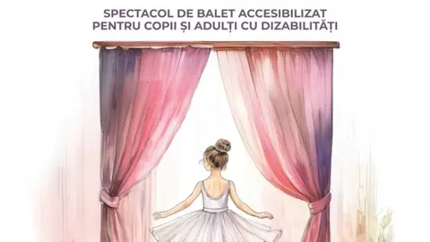 „DANSUL PAȘILOR DE CATIFEA” - spectacol în premieră absolută pentru publicul cu nevoi speciale pe 16 noiembrie la Opera Naţională Bucureşti