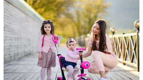 Primele jucării de exterior care dezvoltă coordonarea