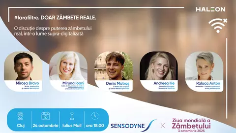 farafiltre: Sensodyne celebrează Ziua Mondială a Zâmbetului printr-o campanie dedicată conexiunilor reale într-o lume supra-digitalizată