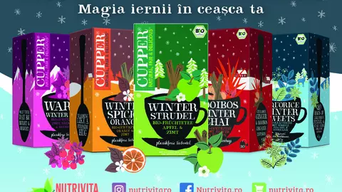 Cupper Winter Teas – Magia iernii în ceașca ta
