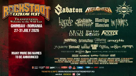 ROCKSTADT EXTREME FEST crește. Bilete la preț special de Crăciun
