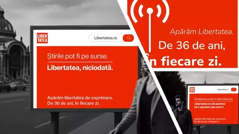 Libertatea aniversează 36 de ani, printr-o campanie de brand care reafirmă rolul esențial al presei: „Apărăm libertatea. De 36 de ani, în fiecare zi”