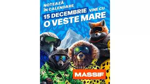 MASSIF revine cu cea de-a treia ediție în 2026 cu un format nou
