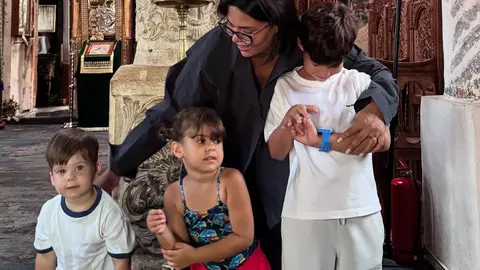 Andreea Popescu spune adevărul după ce s-a zvonit că are patru bone pentru cei trei copii ai ei: „Știam că o să fac vâlvă”