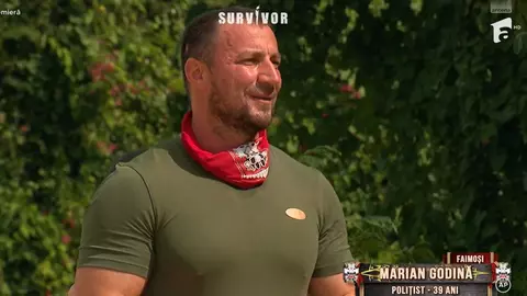 Câți bani a primit Marian Godină ca să participe la Survivor România. Salariul pe care polițistul îl are pe săptămână la Antena 1