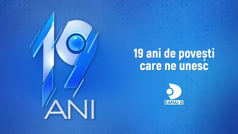 Kanal D împlinește 19 ani și își consolidează poziția în Top 3 televiziuni din România