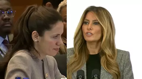 Au apărut imaginile cu Mirabela Grădinaru la Casa Albă! Cum vorbește limba engleză și ce i-a spus Melaniei Trump