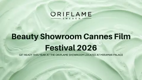 Oriflame revine la Cannes cu Glam Studio, celebrând expresia de sine, storytelling-ul și antreprenoriatul