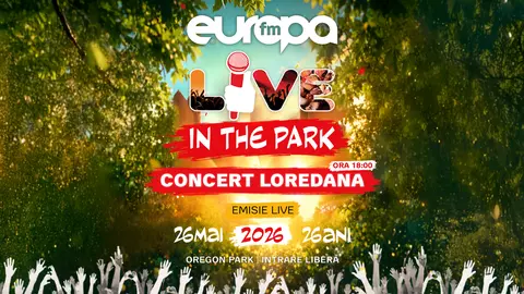 26 mai 2026: 26 de ani de Europa FM. Ziua Europa FM este LIVE în Park!