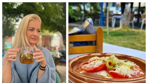 Elwira Petre ne dezvăluie rețeta de Bouyiourdi: îndrăgitul aperitiv grecesc cu brânză feta la cuptor