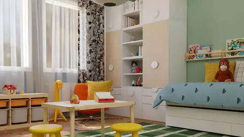 O cameră care “crește” odată cu copiii. Soluții flexibile de amenajare de la IKEA pentru întoarcerea la școală 