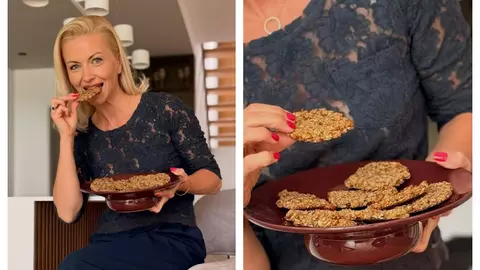 Elwira Petre a dezvăluit rețeta ei de biscuiți sănătoși cu banane și ovăz, fără zahăr adăugat