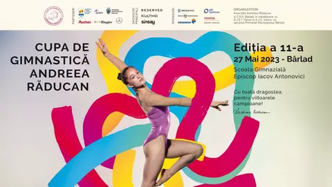 Cupa de Gimnastică Andreea Răducan va avea loc sâmbătă, la Bârlad