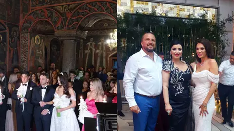 Cristina Spătar s-a căsătorit cu Vicențiu Mocanu! Mireasa a avut două rochii, una dintre ele a cântărit 10 kilograme