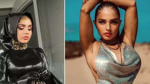 A crescut într-o familie musulmană. Acum poartă un hijab din latex și umilește bărbați pe OnlyFans